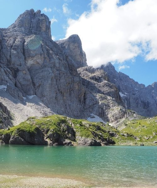 Le Civetta et son lac - Dolomites - Italie