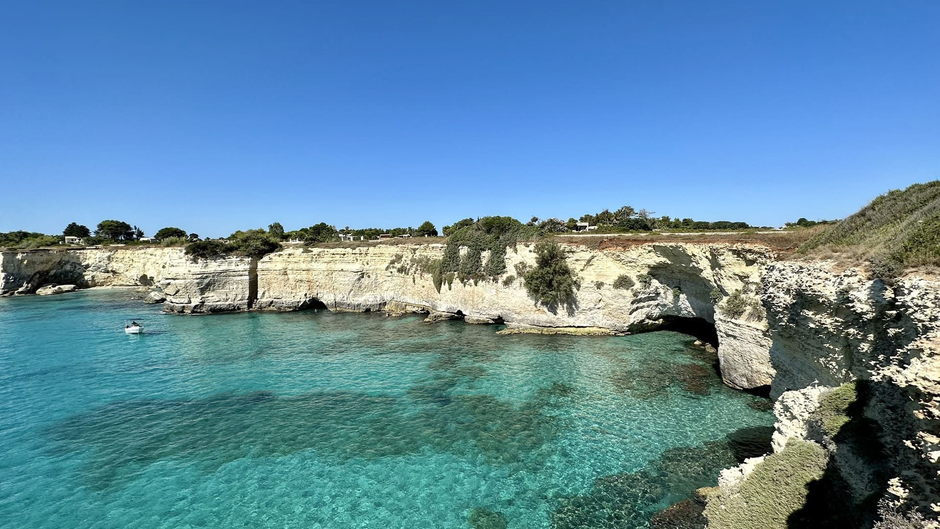 Paysage côtier des Pouilles - Italie