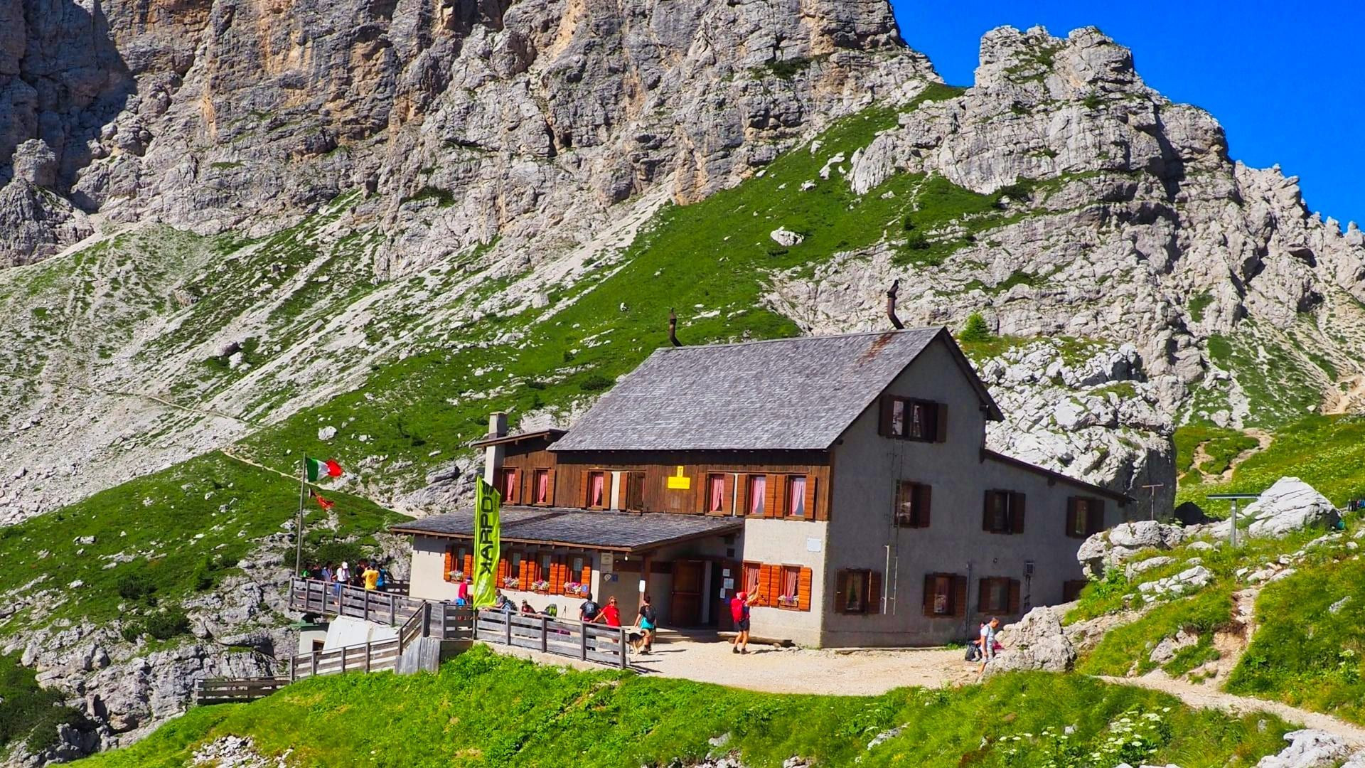 Refuge Coldai - Dolomites - Italie