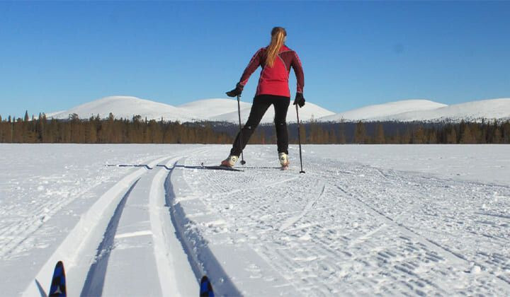 Sci di fondo sul Felltrek - Lapponia finlandese - Finlandia