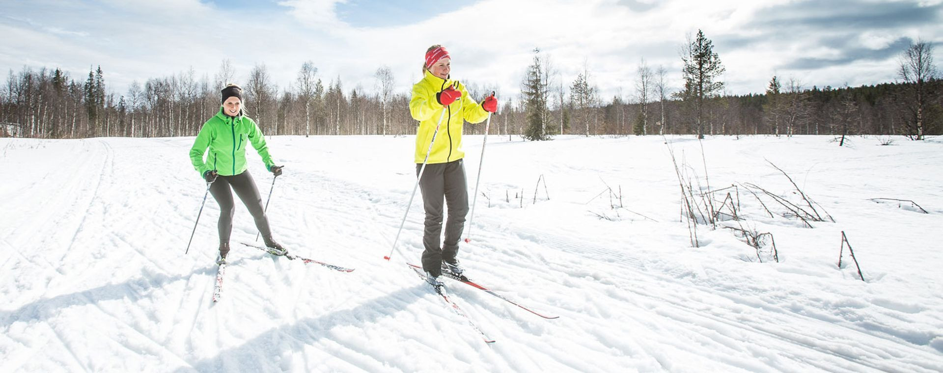 Sci di fondo a Levi - Lapponia - Finlandia