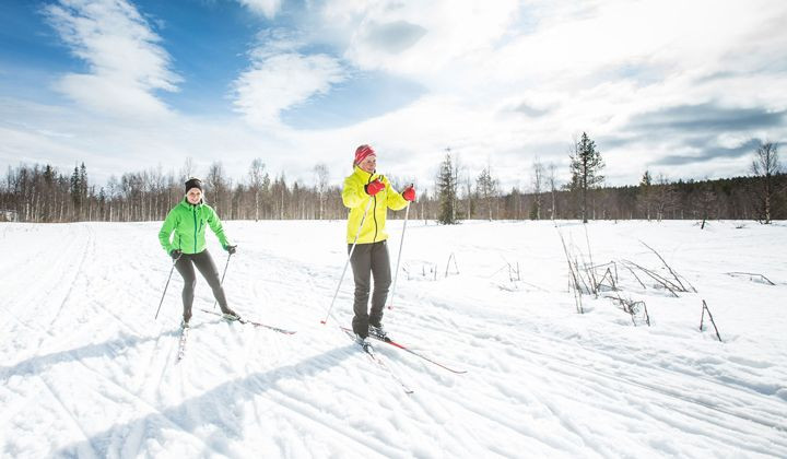Sci di fondo a Levi - Lapponia - Finlandia