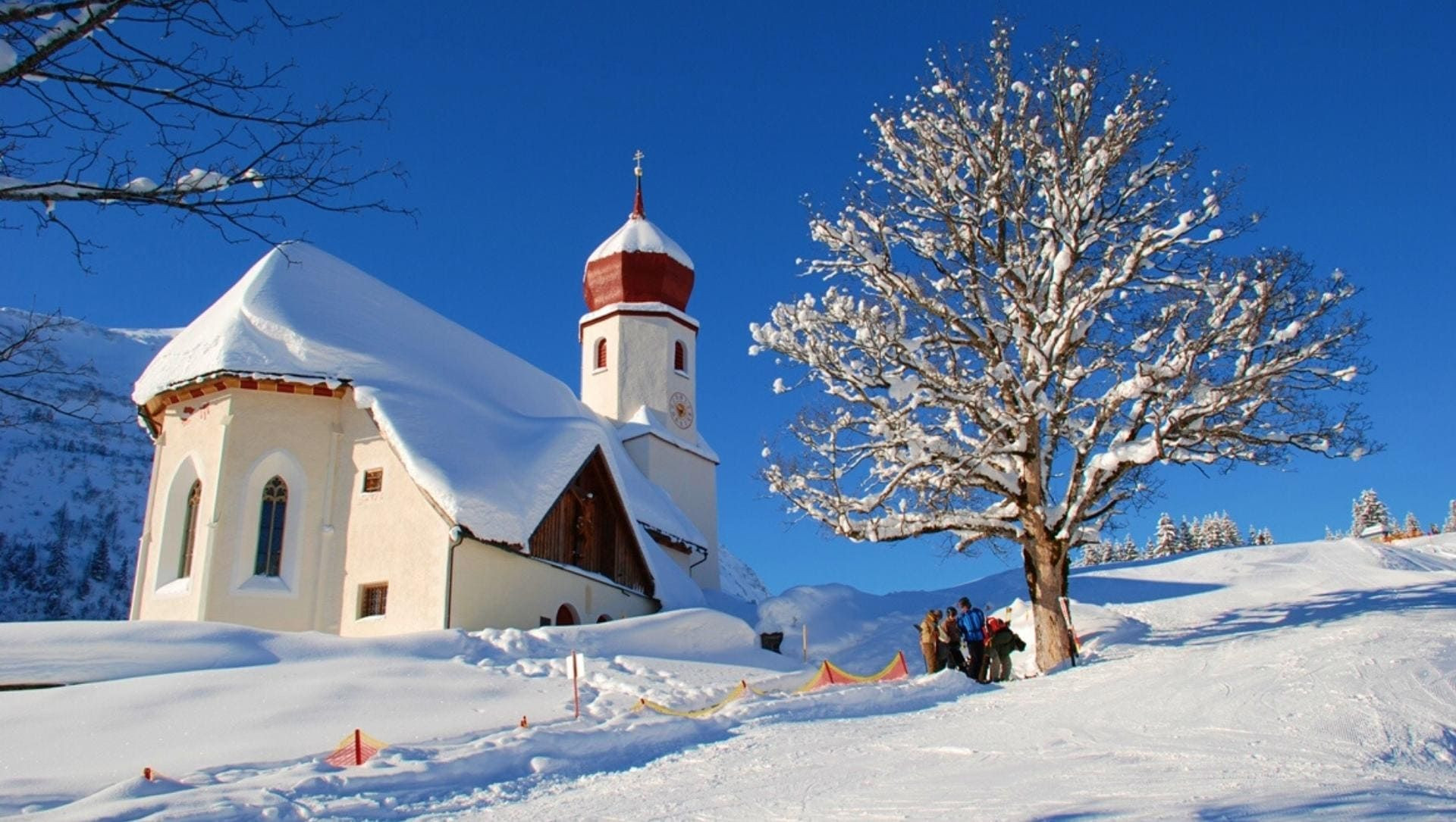 Ritratto del villaggio di Damüls - Austria