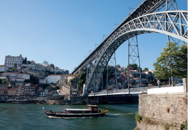 Estuario del Douro e splendida città di Porto