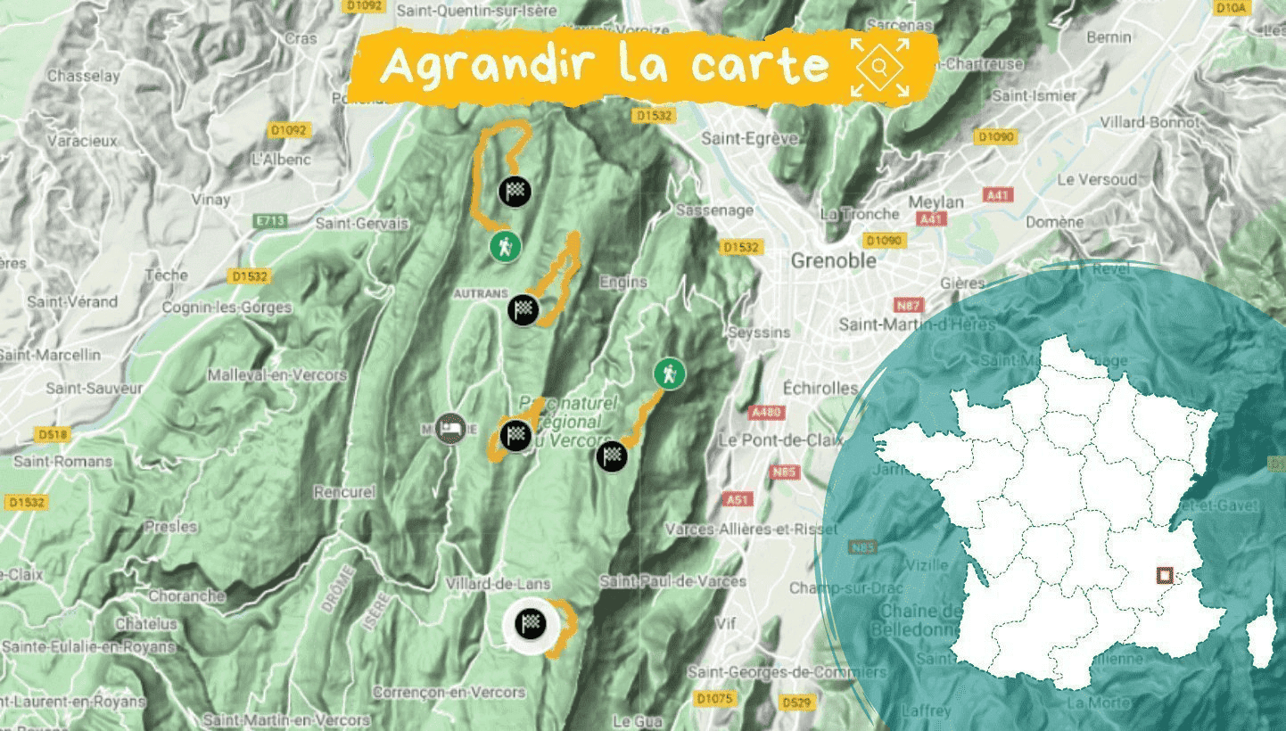 Mappa del percorso