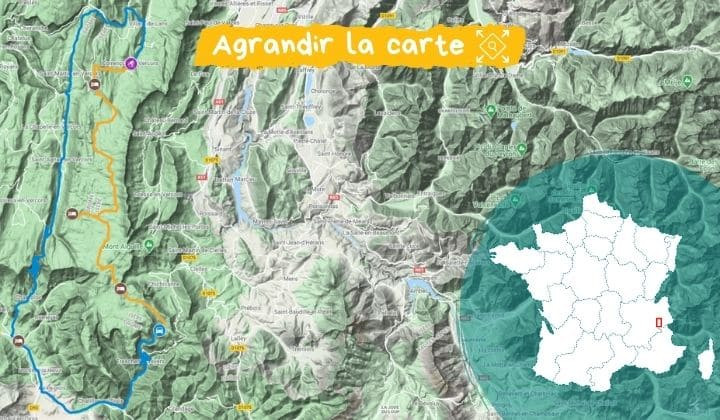 Mappa del percorso