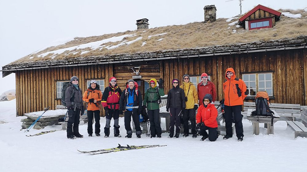 © Pierre-Jean Pradalier Gruppo al rifugio Hardanger - Norvegia