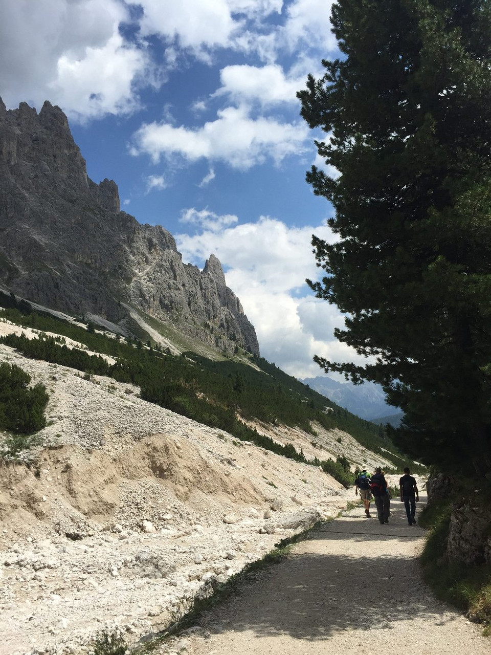 Randonnée vers le refuge Stella Alpina - Dolomites - Italie
