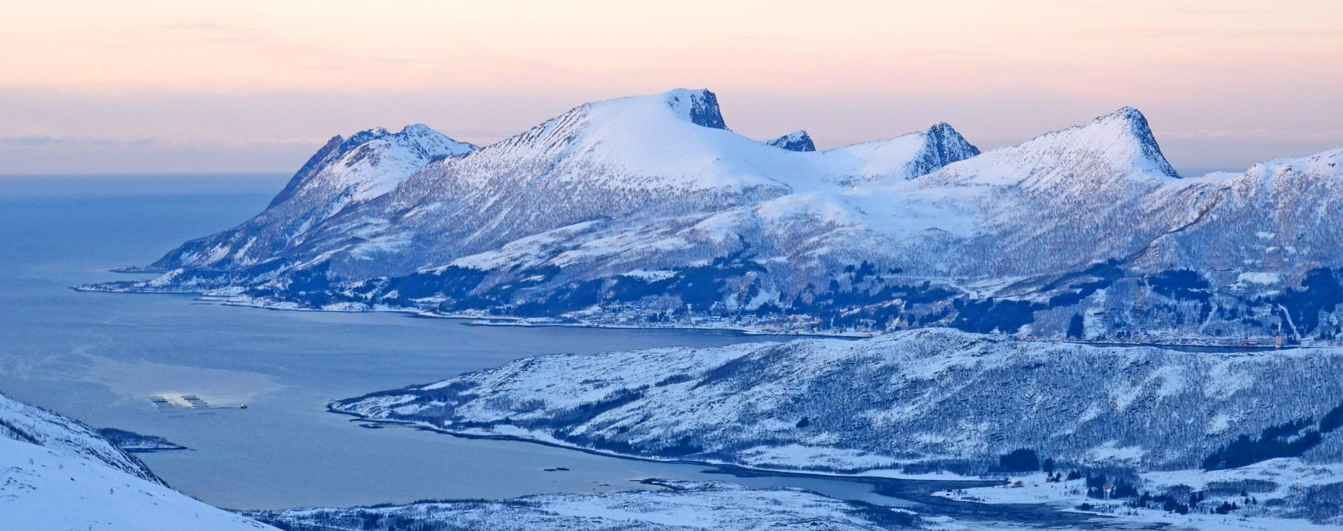 Isola di Senja in inverno - Norvegia