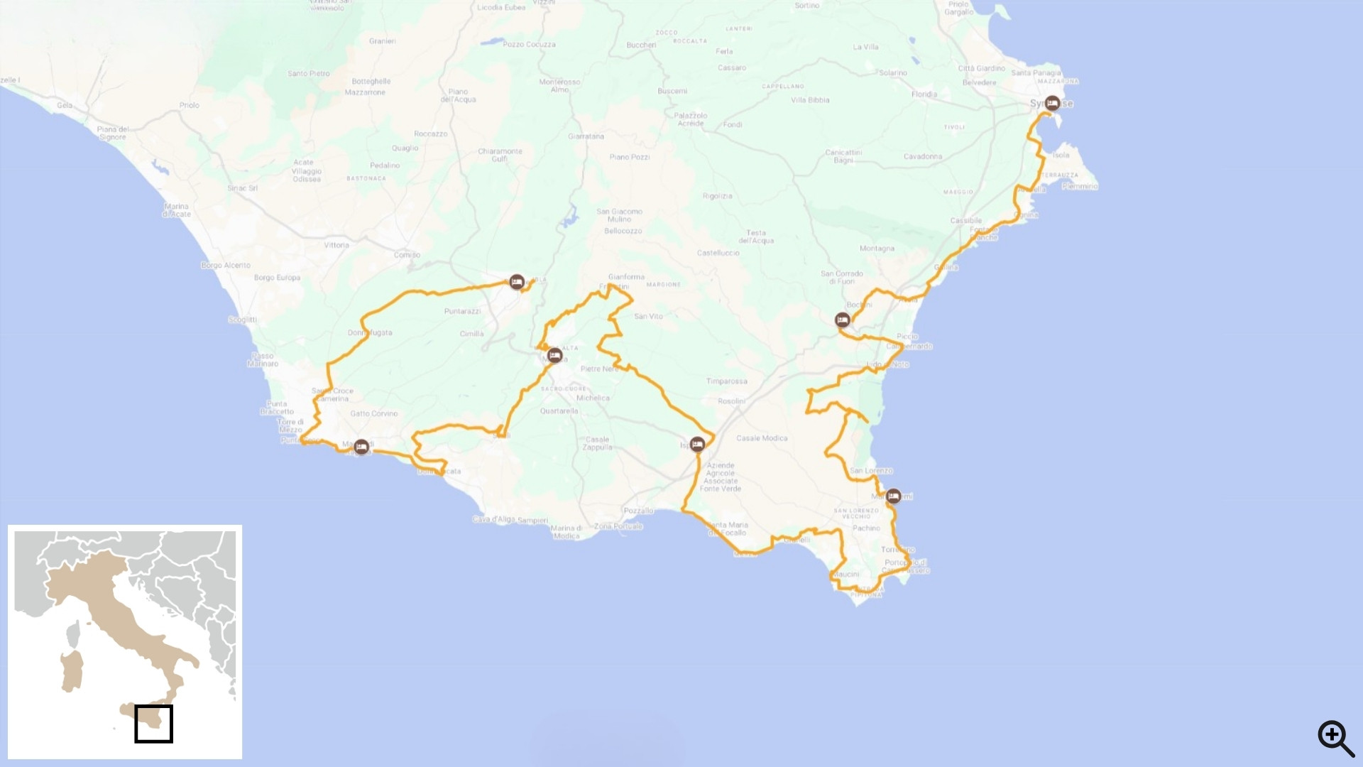 Carte ITALV0014
