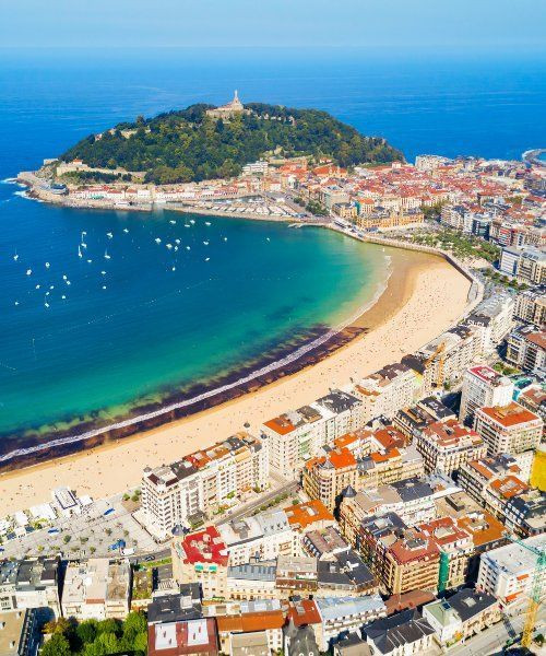 Baia di La Concha - San Sebastián - Paesi Baschi - Spagna