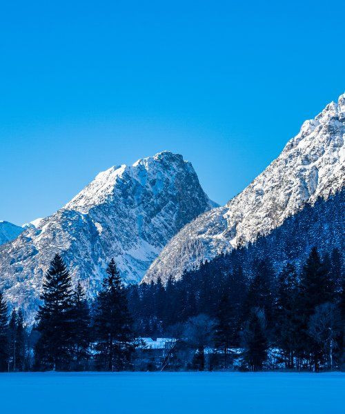 Paesaggio di Leutasch - Tirolo - Austria