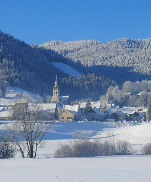 Méaudre in inverno - Vercors - Francia