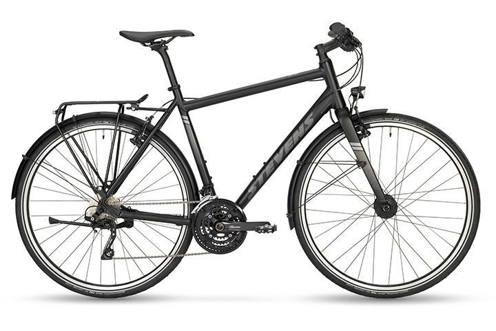 Bicicletta ibrida da noleggio da uomo