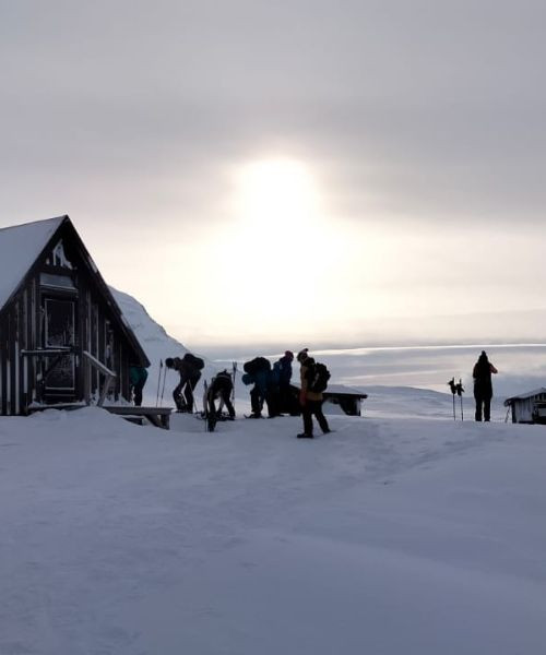 Piccolo rifugio prima del lago Alisjärvi - Lapponia - Svezia