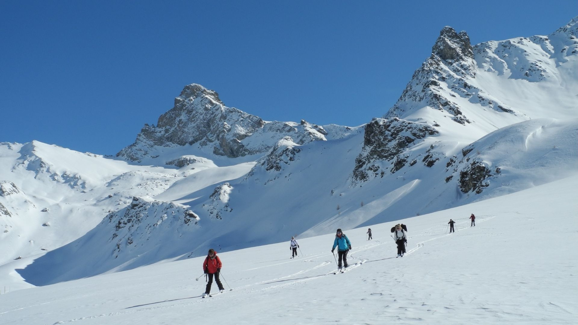 © La Vie Sauvage Escursione nordica nel Queyras - Alpi - Francia