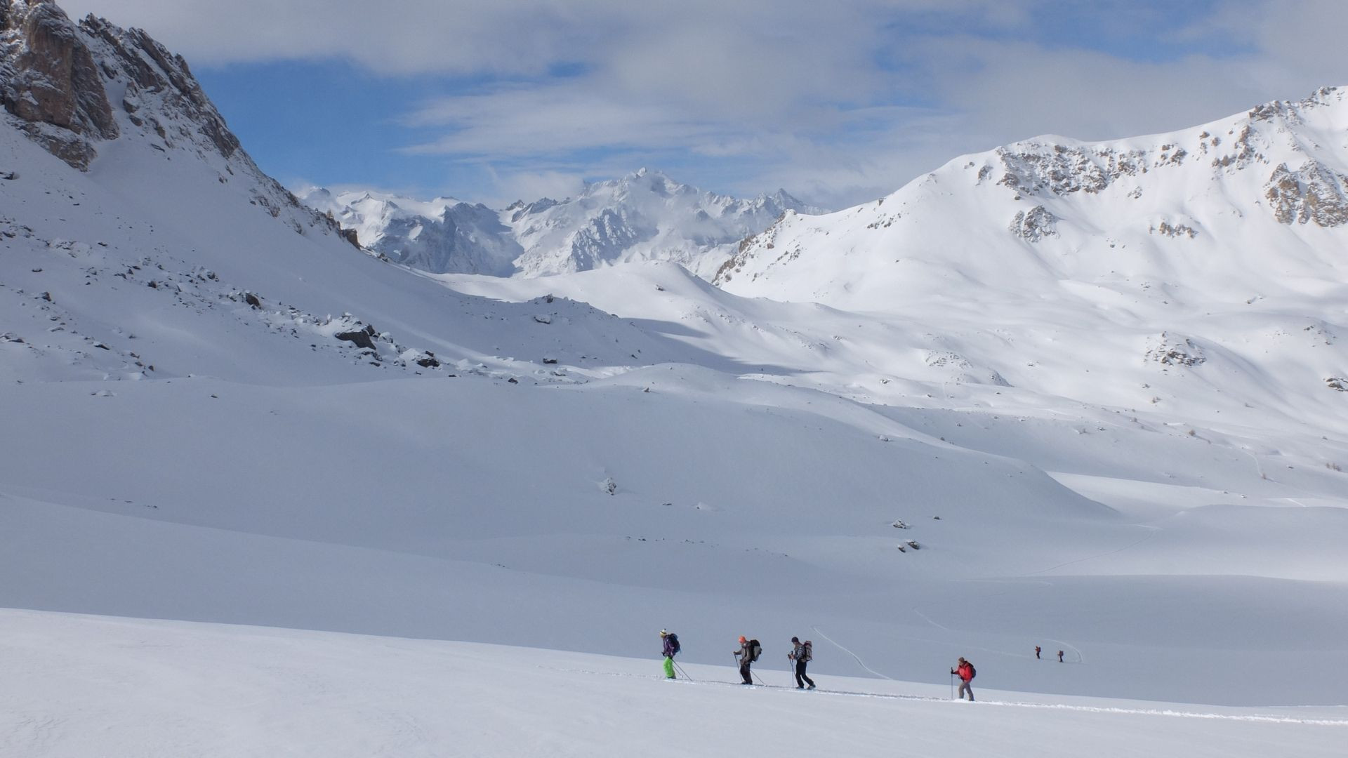 Sci alpinismo nordico nell’Alta Clarée - Alte Alpi