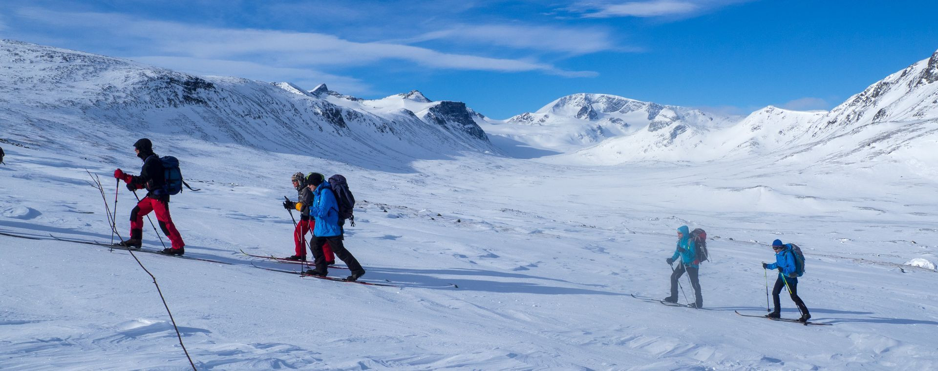 Sci alpinismo nordico nel parco dello Jotunheimen - Norvegia