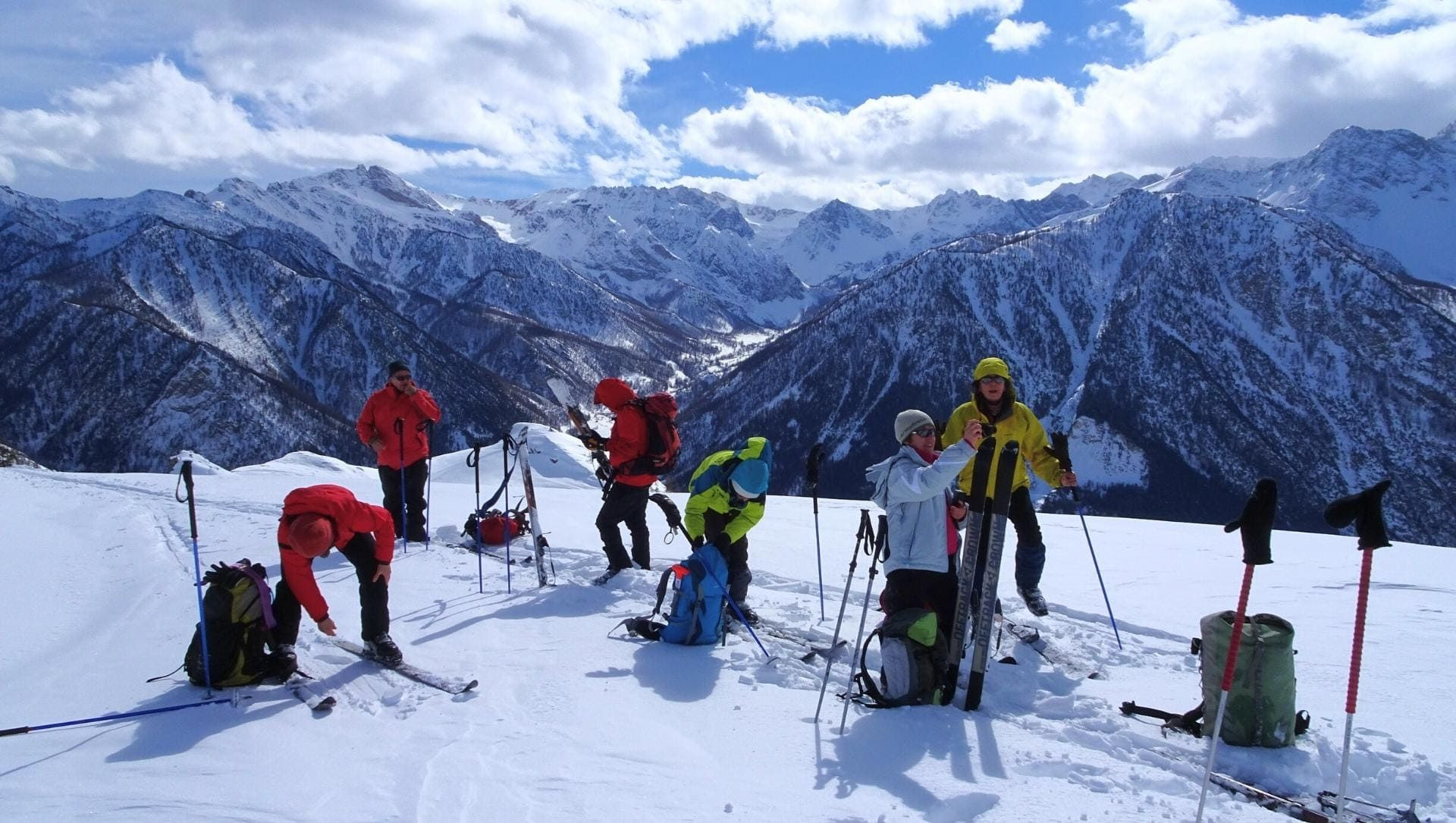 Ski de randonnée nordique - Val Maira - Italie