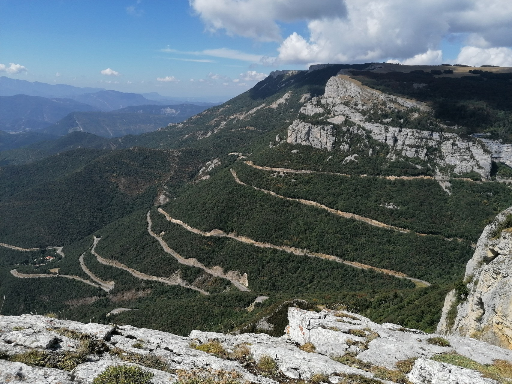 Panorama vers le Diois - Col de Rousset - Vercors