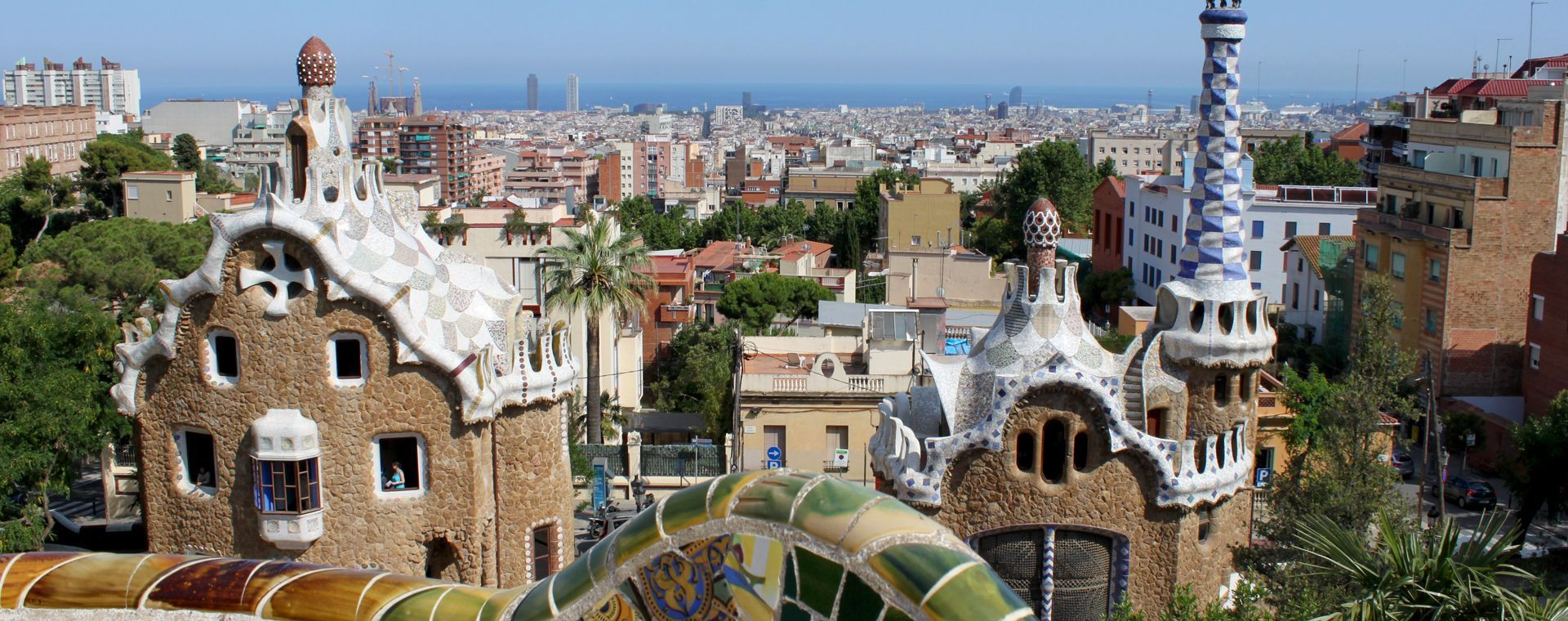 Parco Güell a Barcellona - Spagna