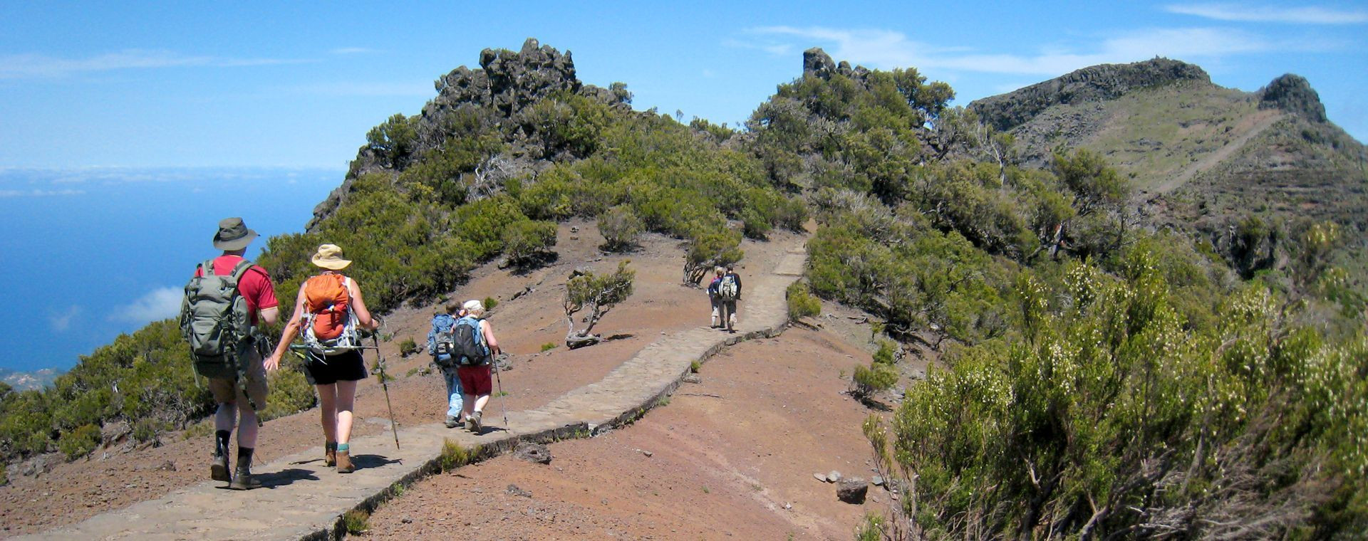 Sentiero verso Pico Ruivo - Madeira - Portogallo