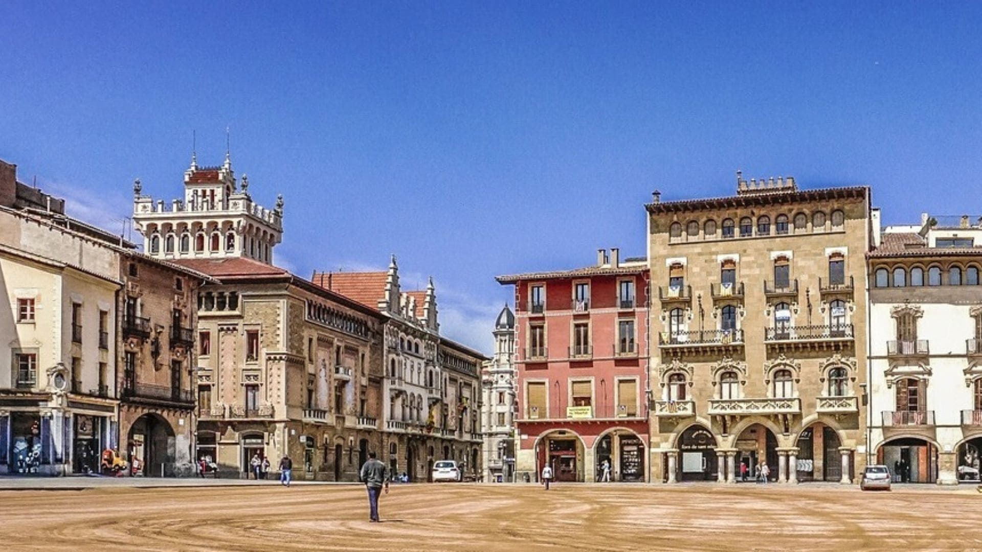 Plaça Major di Vic - Catalogna - Spagna