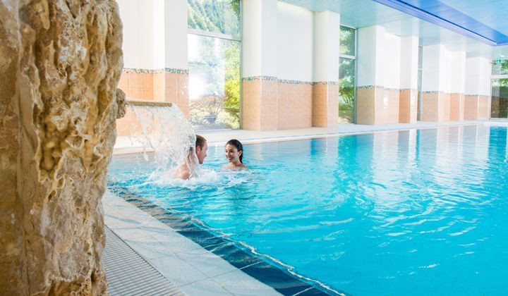 Piscina termale dell’hotel Salina Maris