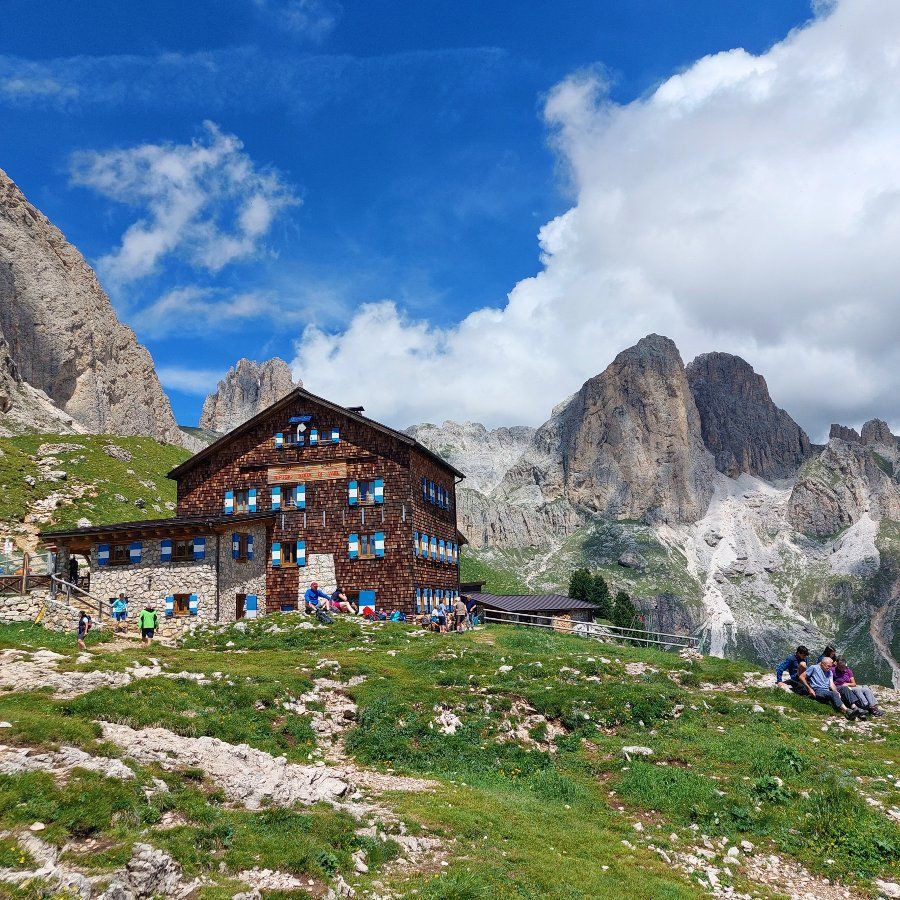 Refuge Roda di Vael - Dolomites - Italie