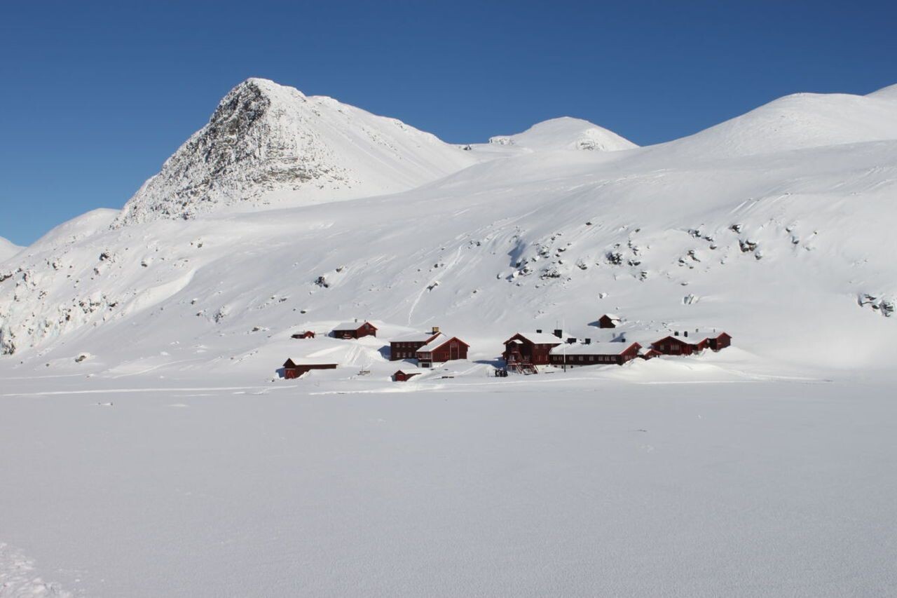 Rifugio Rondvassbu in inverno - Rondane - Norvegia