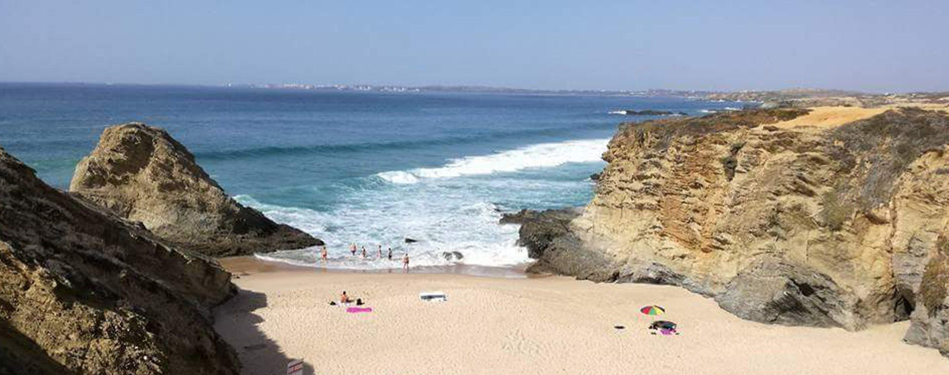 Cala sabbiosa della costa vicentina - Alentejo - Portogallo
