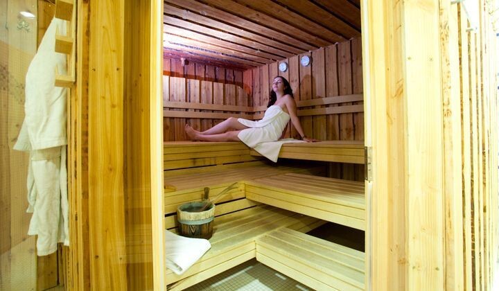 Sauna dell’hotel Salina Maris