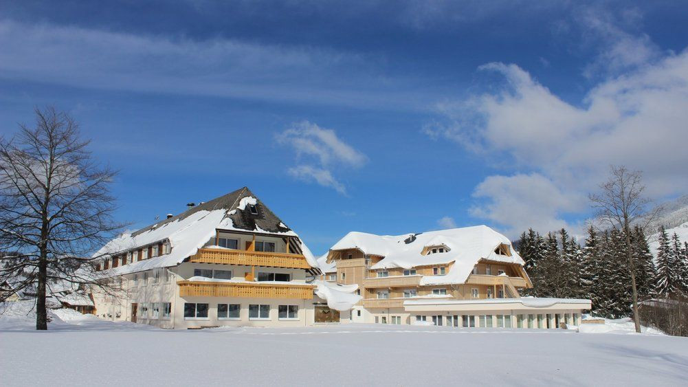 Chalet-hotel tradizionale sotto la neve - Foresta Nera - Germania