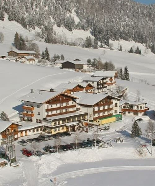 Villaggio di Walchsee innevato - Tirolo - Austria