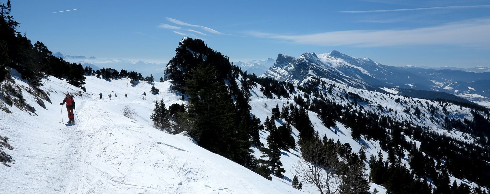 Escursione con le ciaspole verso il Moucherotte - Vercors - Francia