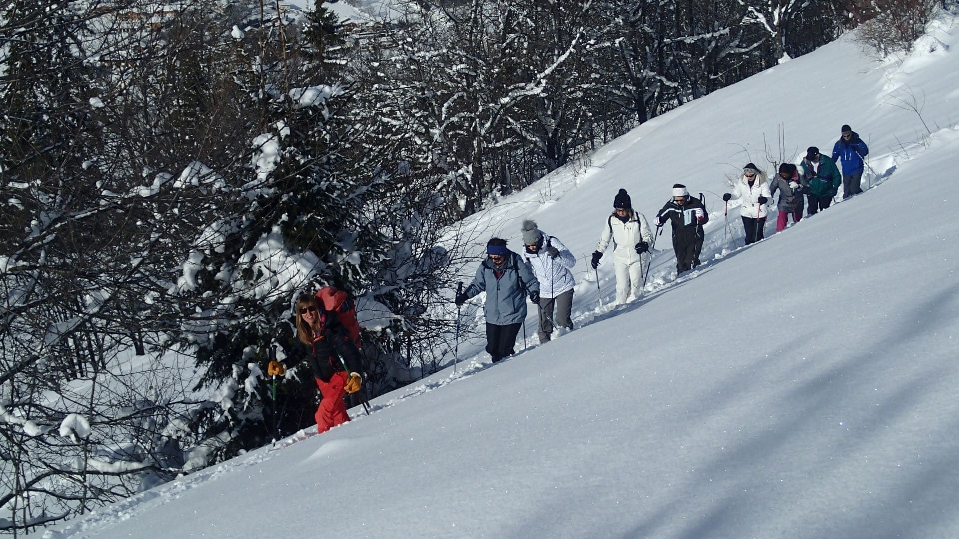 Escursione con le ciaspole in Tarentaise - Savoia - Francia