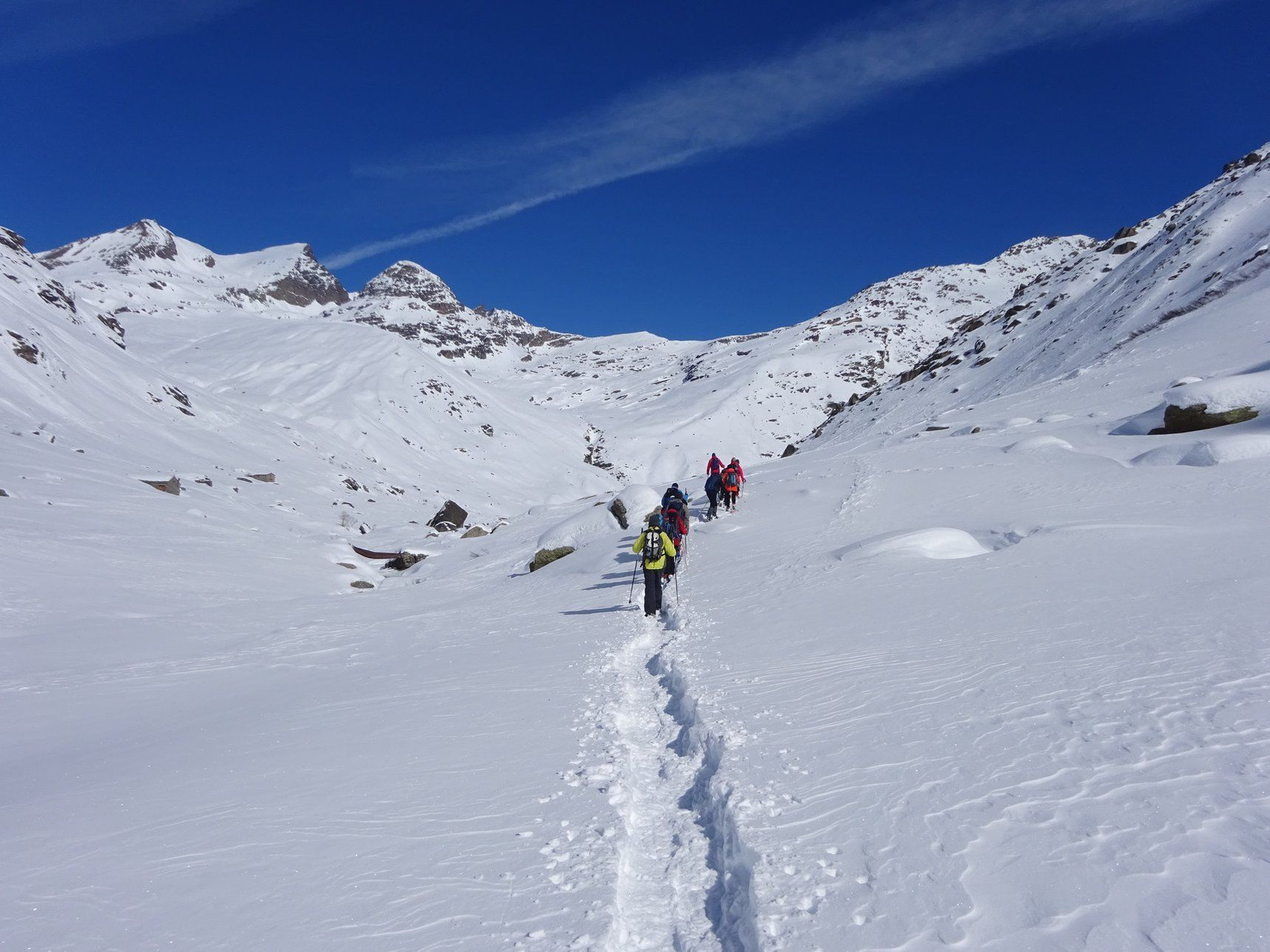 Escursione con le ciaspole a Bessans - Alta Maurienne - Alpi - Francia