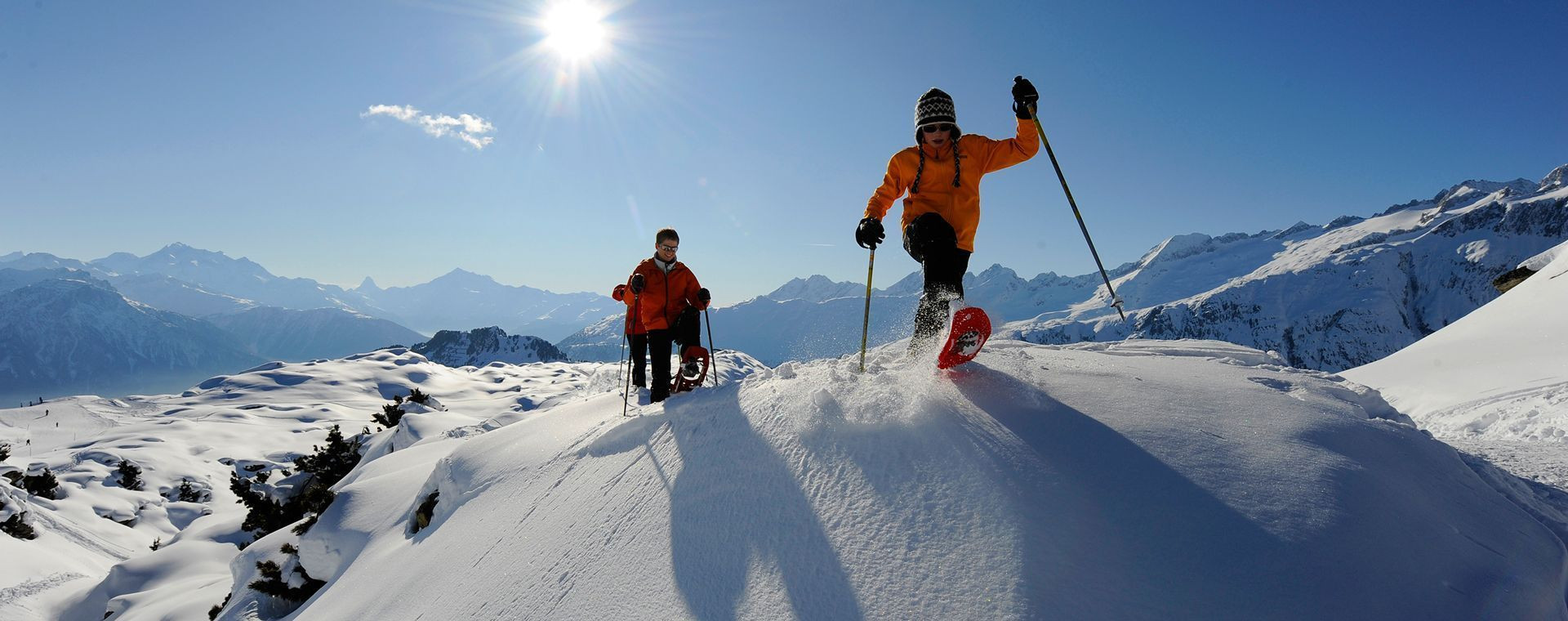 Escursione con le racchette da neve vicino al ghiacciaio dell’Aletsch - Svizzera