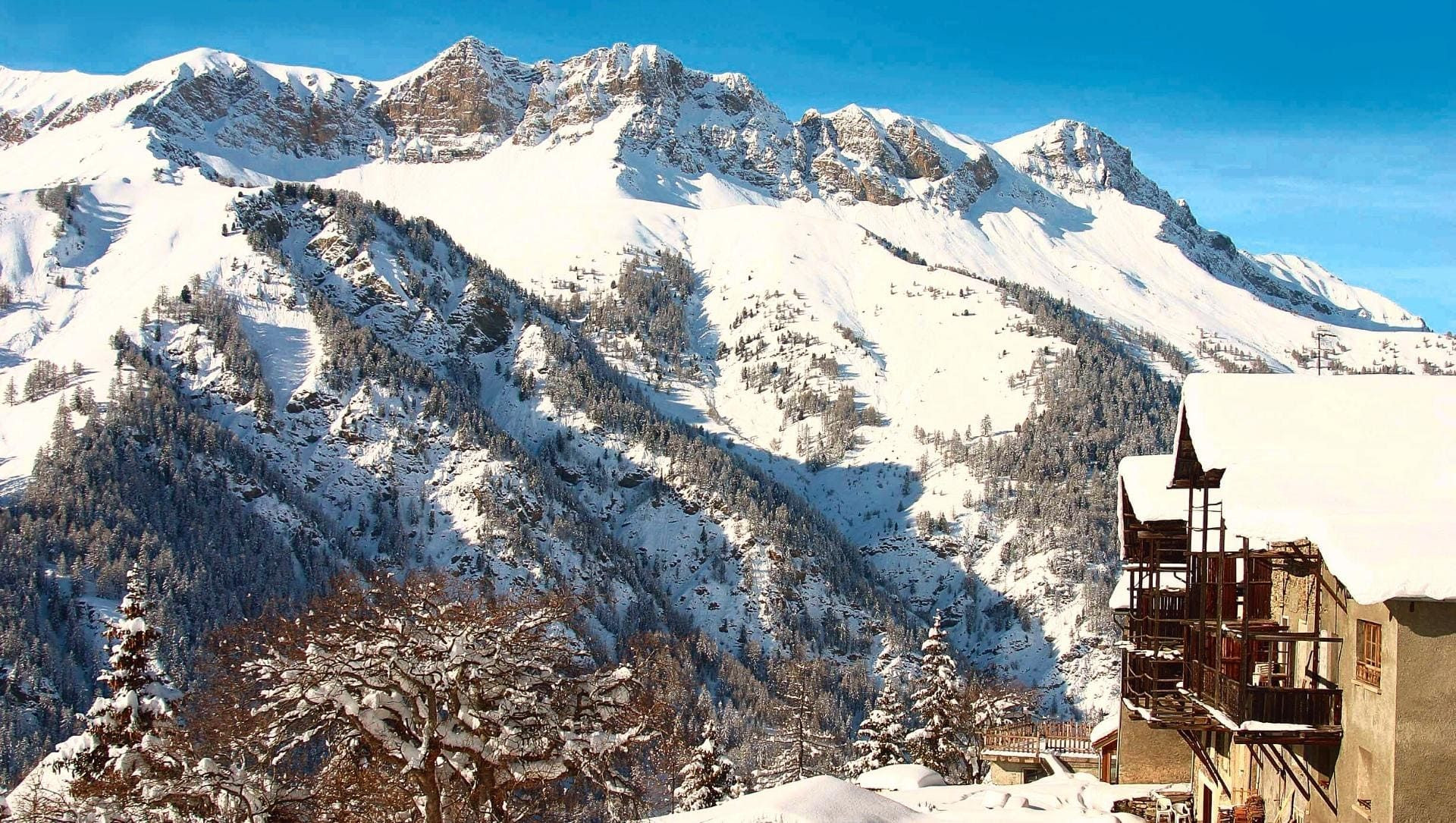 © Alain Leclère Raquettes - Val Maira - Italie