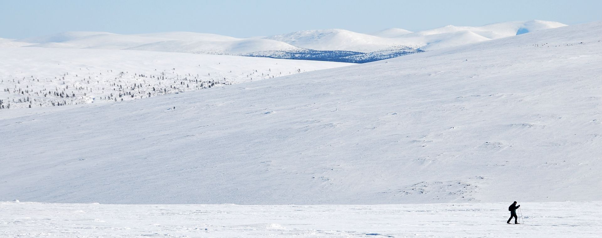 Fells innevati intorno a Kiilopää - Lapponia - Finlandia