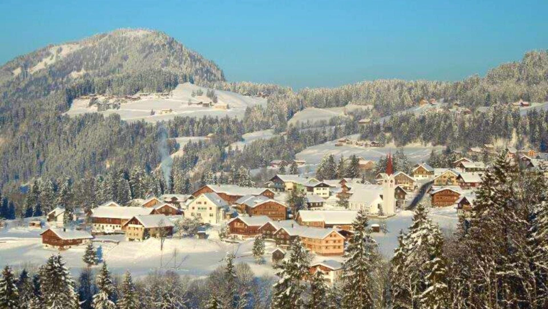 Villaggio innevato - Bregenzerwald - Austria