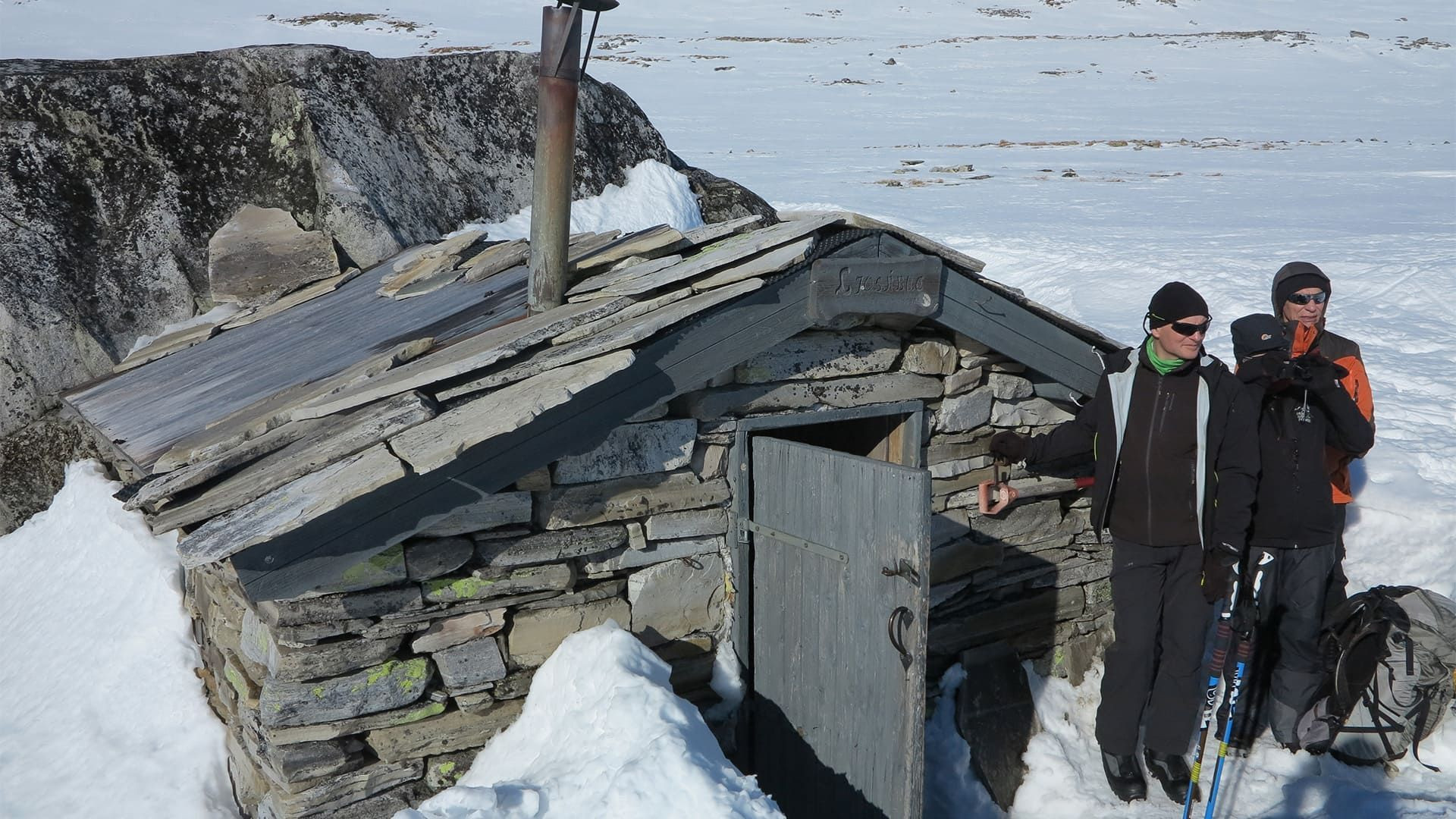 Rifugio in pietra nel Rondane - Norvegia