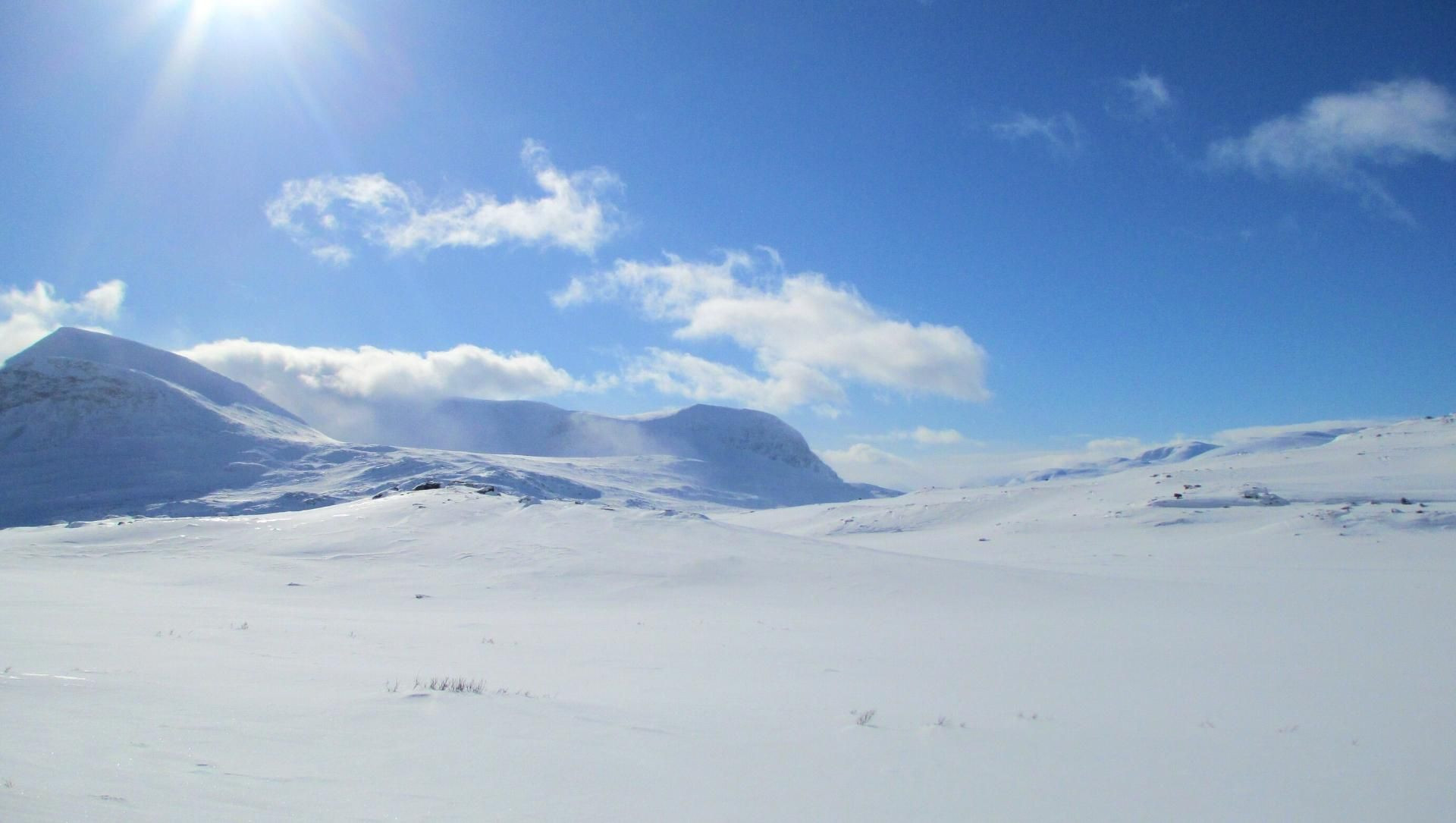 Paesaggio innevato sulla Pista Reale - Svezia