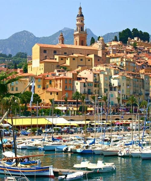 Città di Mentone - Costa Azzurra - Francia