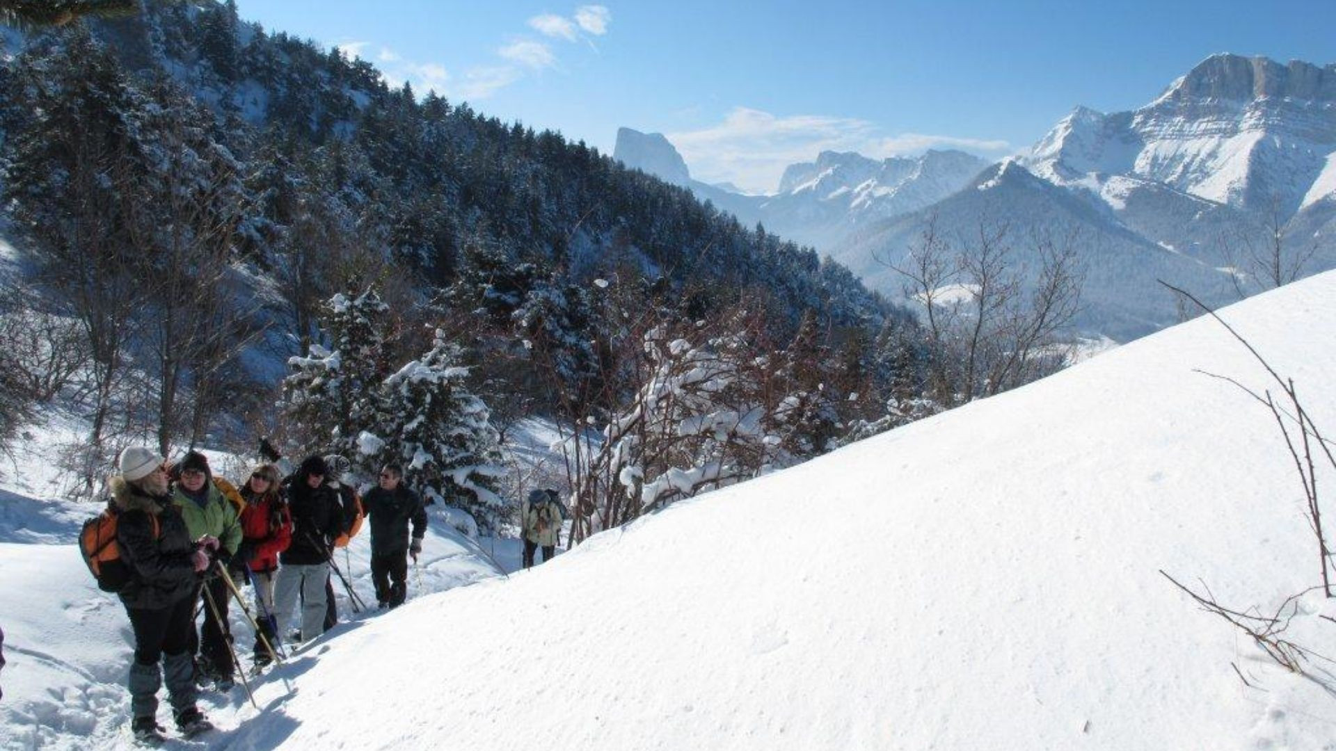 © François Ribard Escursione con le ciaspole nel Trièves - Vercors - Francia
