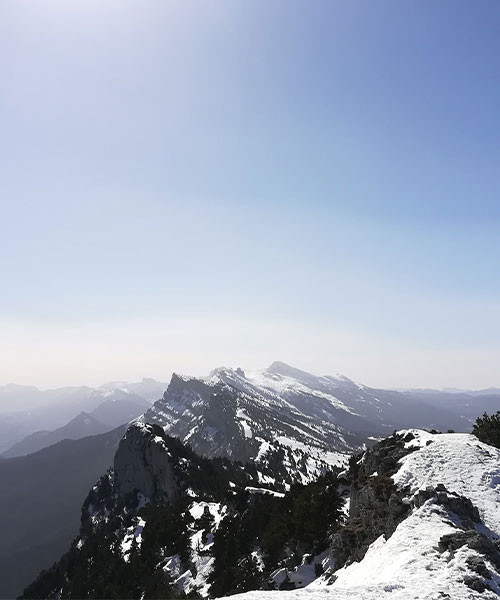 Vista dal Moucherotte - Vercors - Francia