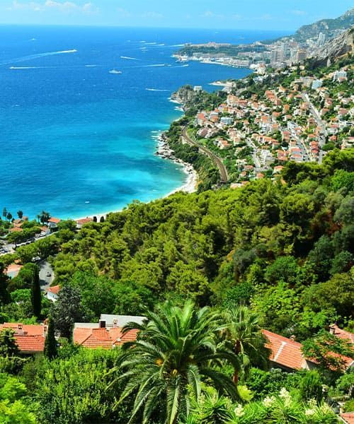 Vista su Cap Martin e Roquebrune