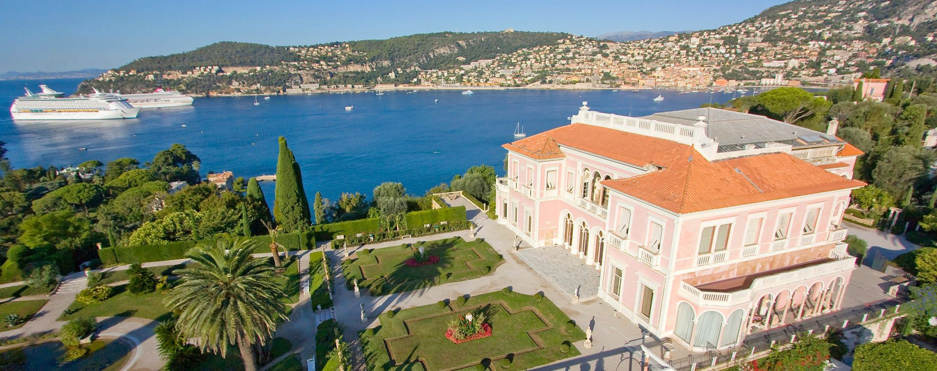 Villa Ephrussi de Rothschild e i suoi giardini sul mare - Saint-Jean-Cap-Ferrat - Costa Azzurra - Francia