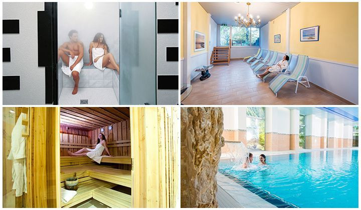 Area benessere dell’hotel Salina Maris ad Aletsch