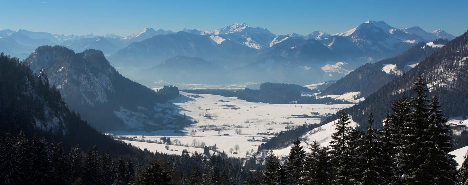 Paesaggio invernale intorno a Walchsee - Tirolo - Austria